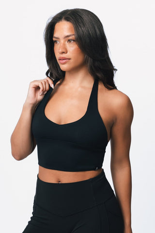 TENCEL halter bra Sempre by Bellissima backless black